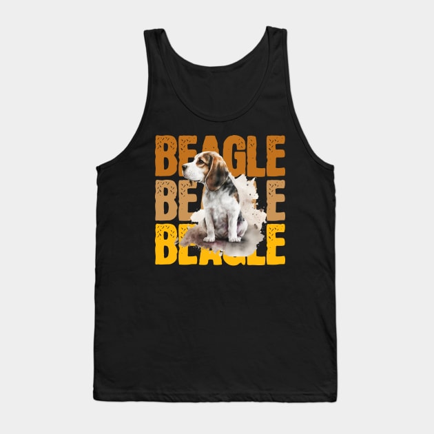 Beagle Funny, Beagle, Beagle Dog Lover, Beagle Lover Tank Top by TayaDesign